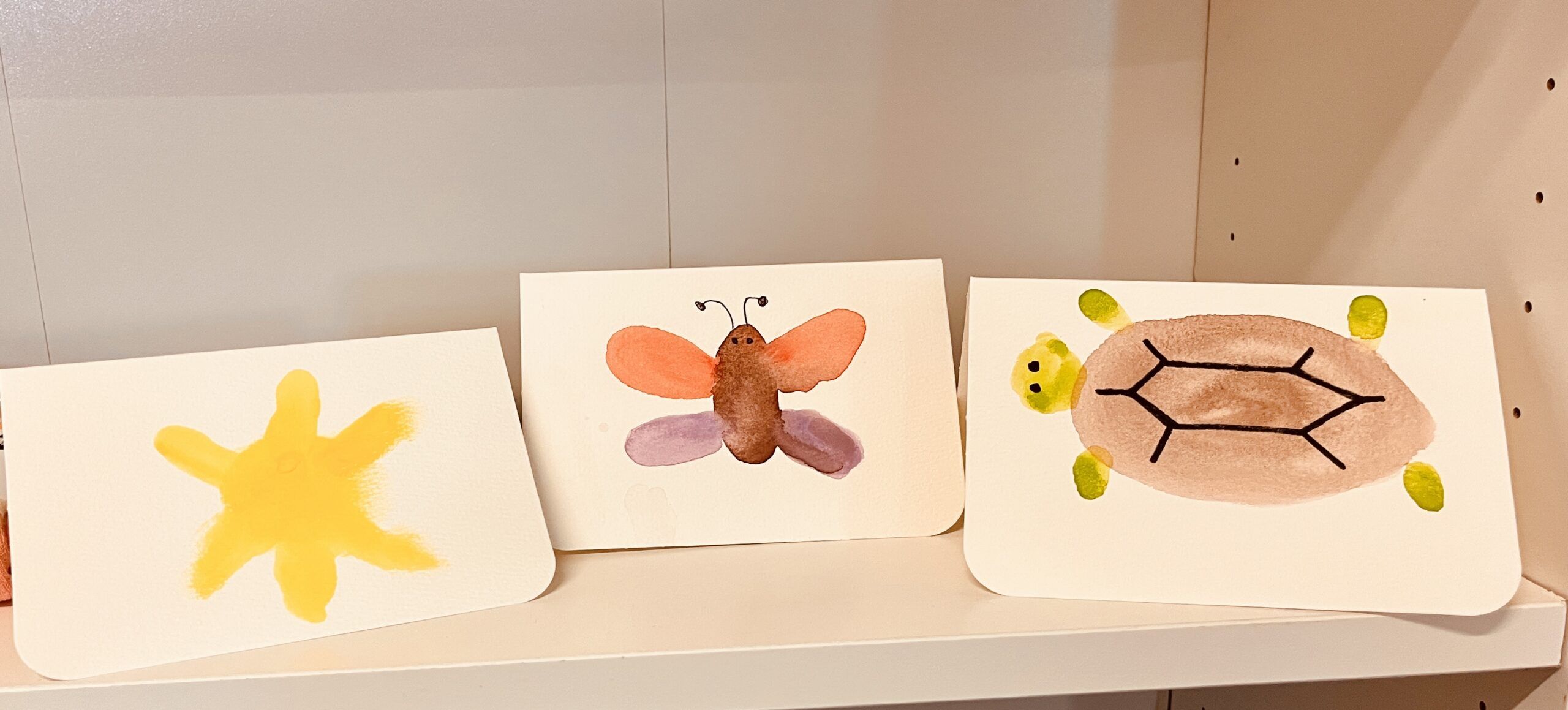 Hand Painted Watercolor Card 10-pack